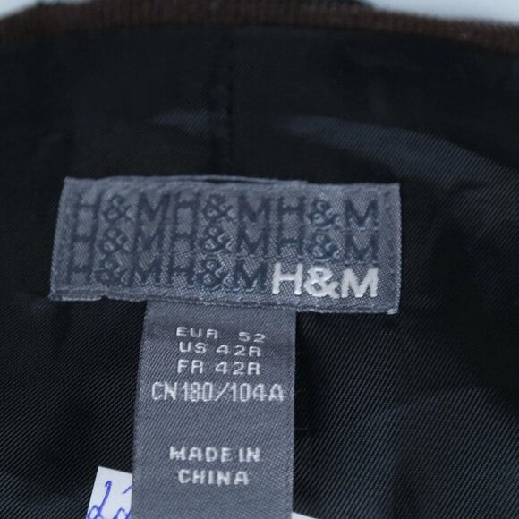 H&M Dark Brown Corduroy Blazer - Picture 3 of 9